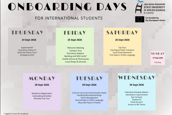Onboarding Days dla studentów zagranicznych