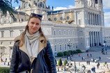 Studentka Instytutu Gospodarki w Madrycie w ramach programu Erasmus+