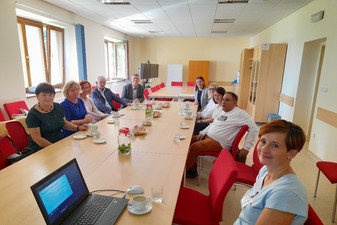 Delegacja naszej uczelni w Czechach