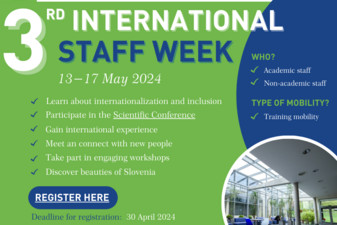International Staff Week & Conference - Słowenia